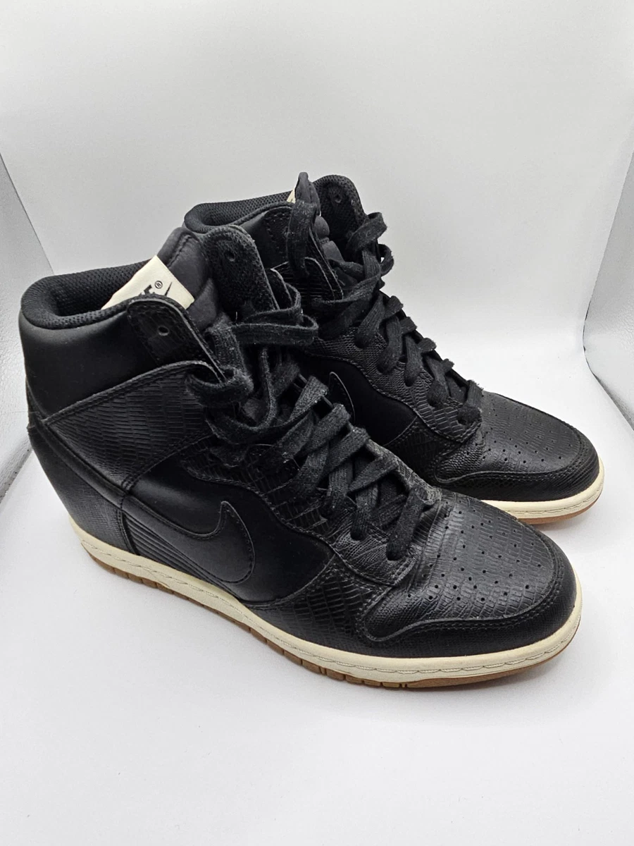 Nike Dunk Sky Essential High Black Gum W for sale | eBay