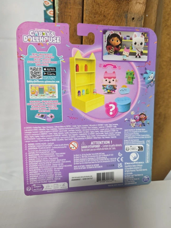 DreamWorks Gabby's Casa de Muñecas Gato-Excelente Celebración Bobble Kitty Pack Foto 2 de 2