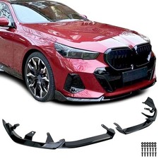 Für BMW 5er G60 G61 2023- mit M-Paket Frontspoiler Schwarz Glanz Lippe Spoiler