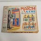 Match Game Milton Bradley Board Game ~ 2 Players ~ Ages 10+ Vintage 1974
