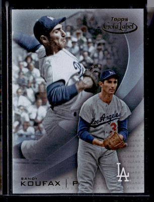 2016 Topps Gold Label Class 2 #31 Sandy Koufax