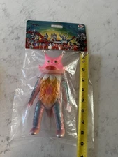 Bullmark Guiro Star Beast Pink Soft Vinyl Figure Sofubi Ultraman Leo Japan NEW