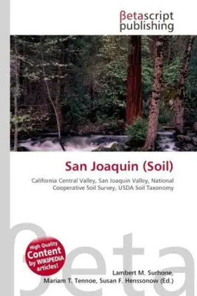 Lambert M. Surhone (U. A.) | San Joaquin (Soil) | Taschenbuch | Englisch (2026)-image