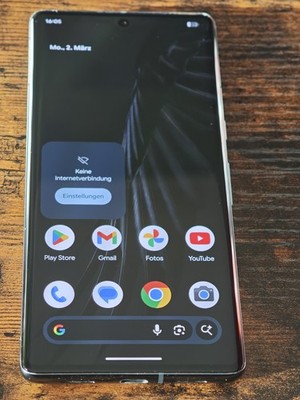 Google Pixel 7 Pro 128GB Obsidian ohne Simlock
