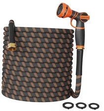  Garden Hose Non-Expandable Lightweight Flexible Water Hoses Burst 600 100FT