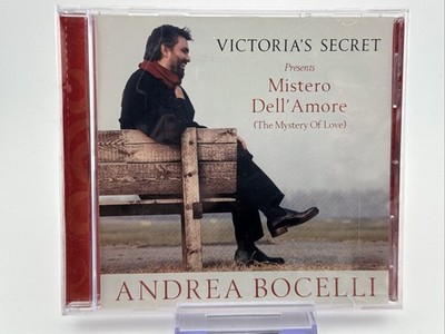 Victorias Secret Presents Mistero Dell' Amore Andrea Bocelli CD 2001 New Sealed