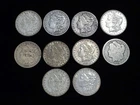 Group of 10 Morgan Silver Dollars Mixed Conditions #3 NICE!