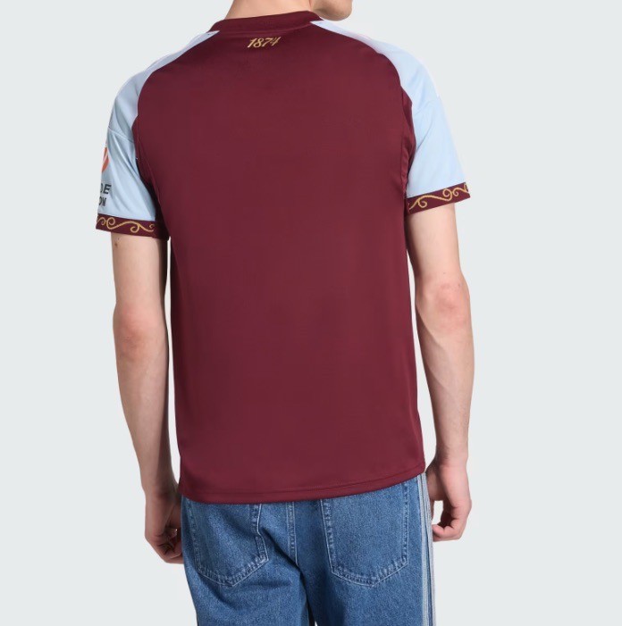 スポーツ Corinthian2003 MoustaphaHashi AstonVilla Adidas Aston Villa FC 25 / 26 Home Stadium Jersey Soccer JN8061