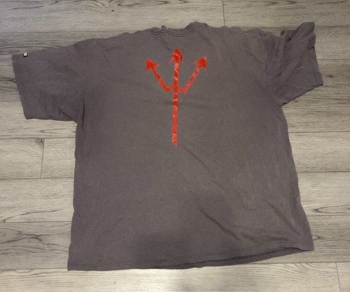 Diablo Corsa Double Sided Gildan T-Shirt Gray Size 2XL - Picture 3 of 5