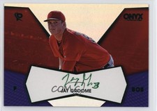 2017 Onyx Platinum Elite Auto Green 21/50 Jay Groome #JG-PE17 Auto 1cx3