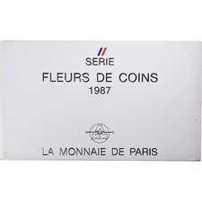 [#1276752] France, Coffret 1 c. à 100 frs., 1987, MDP, série FDC, MS(65-70)