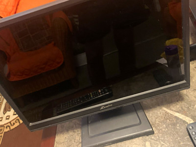 LG 19 Zoll Computer-Monitor Display Bildschirm schwarz mit Standfuß