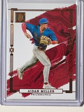 Aidan Miller 2024 Panini Impeccable #72 Phillies! 97/99