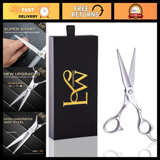 Professional Hair Cutting Shears 6.5" - Extremely Sharp Scissors for Stylists