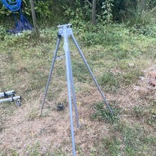SLTF0 Swing Leg Frame Tripod Stand - Silver Metal Surveying/Levelling Type