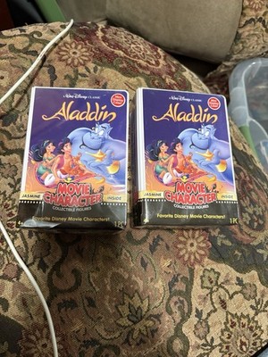 NEW Disney Aladdin Jasmine Character Collectible Figures Blind Box Mini VHS Toy