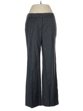 Donna Karan New York Women Gray Wool Pants 8