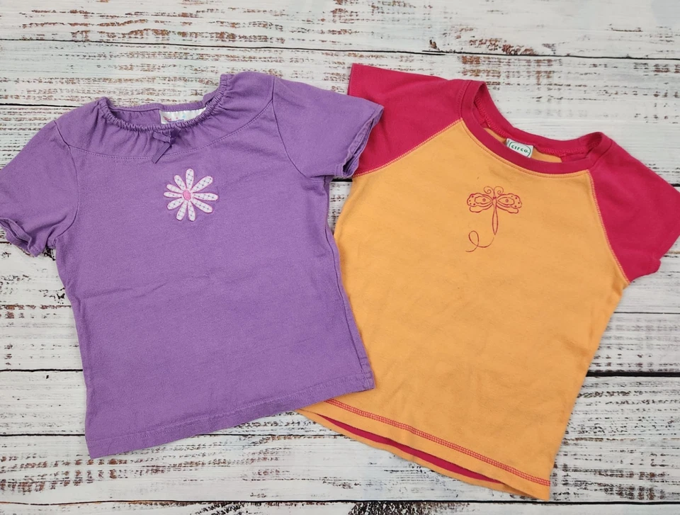 Vintage Y2K - Circo & Girl Connection Girls’ Short Sleeve Shirts – Size 6/6X - Image 2 of 4