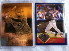 TORII HUNTER 22kt Gold Danbury Mint Card