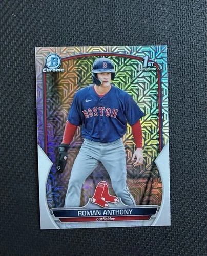 Roman Anthony  2023 Bowman - Chrome Prospects #BCP-71 Mojo Refractor (RC)