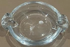 RARE VTG Steuben Crystal 1949 8.5”x7” Art Glass Dish W/ Man Figure Art/Signature