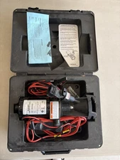 Flojet Macerator Pump 18555-000A - 12V DC Waste Pump for Camper / RV W/ Case