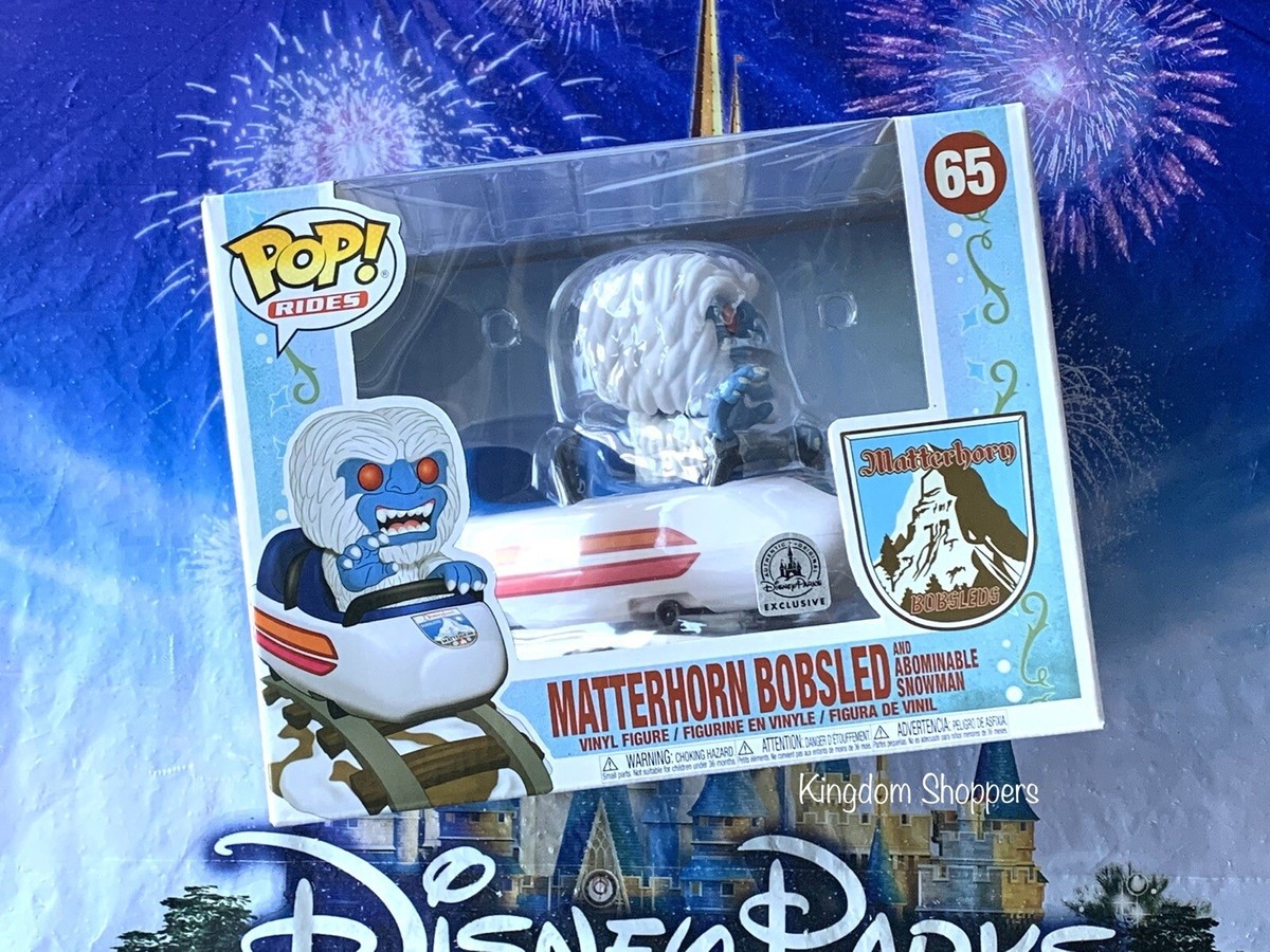 Pop Funko Disney Parks Matterhorn Bobsled Abominable Snowman Vinyl