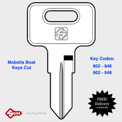 Boat Cabin Key Mobella Precut 818 Replacement Cabin Door Key For Boats - Southco Style Boat Key Mobella Precut 818 Cabin Door Key - Foto 9