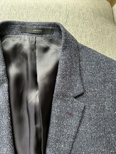 Paul Smith Tailored Navy Mix Tweed Blazer - Picture 4 of 7