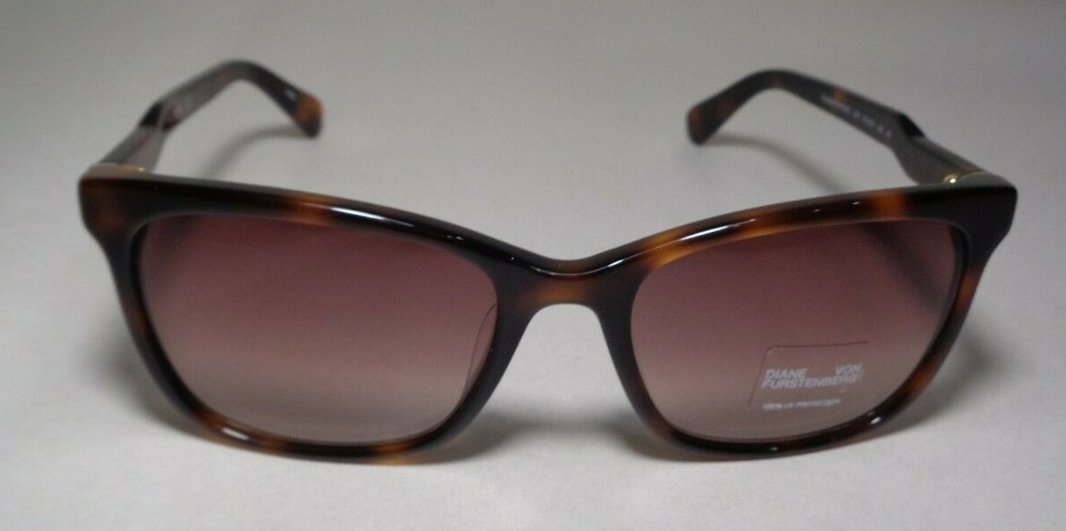 Diane von Furstenberg TEAGAN DVF643S Soft Tortoise New Women\'s Sunglasses Sunglasses Diane von Furstenberg DVF 643 S TEAGAN 240  main image 3