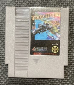 Tiger Heli NES Nintendo (Akklaim) Aut&eacute;ntico Cartucho y Funda Solo