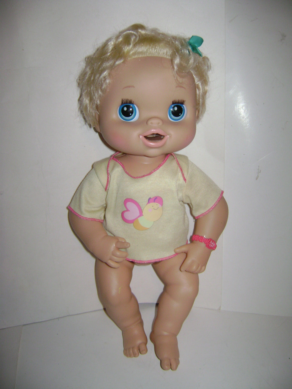 2010 Hasbro Baby Alive Real Surprises Blonde Interactive Doll Talks