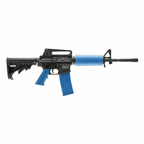 Tm4 T4e RAM Stock M4 Paintball Assault Rifle Black Blue Mag Fed M16