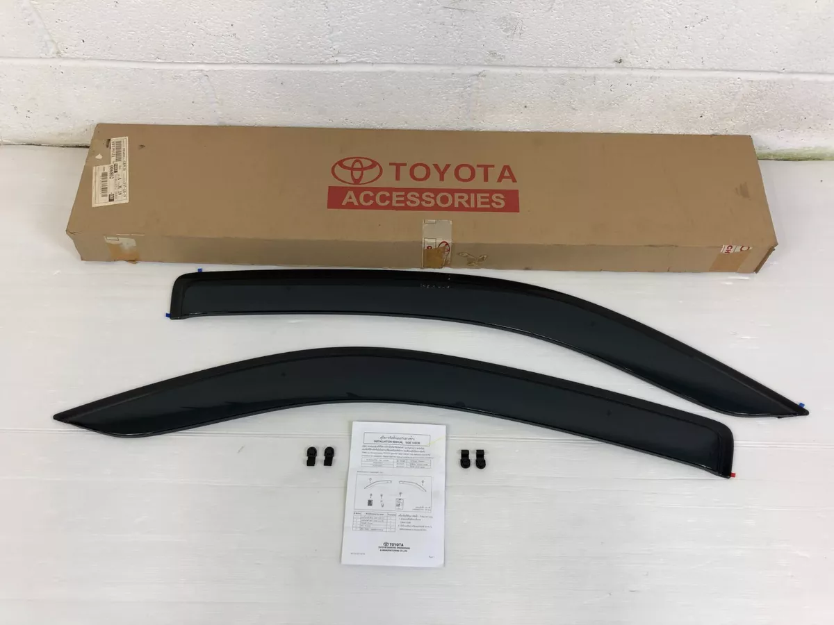 Genuine toyota sale hilux wind deflectors