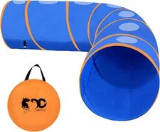 Dog Agility Tunnel with Ventilated Mesh, Dog Agility Equipment, Dog Agility Trai