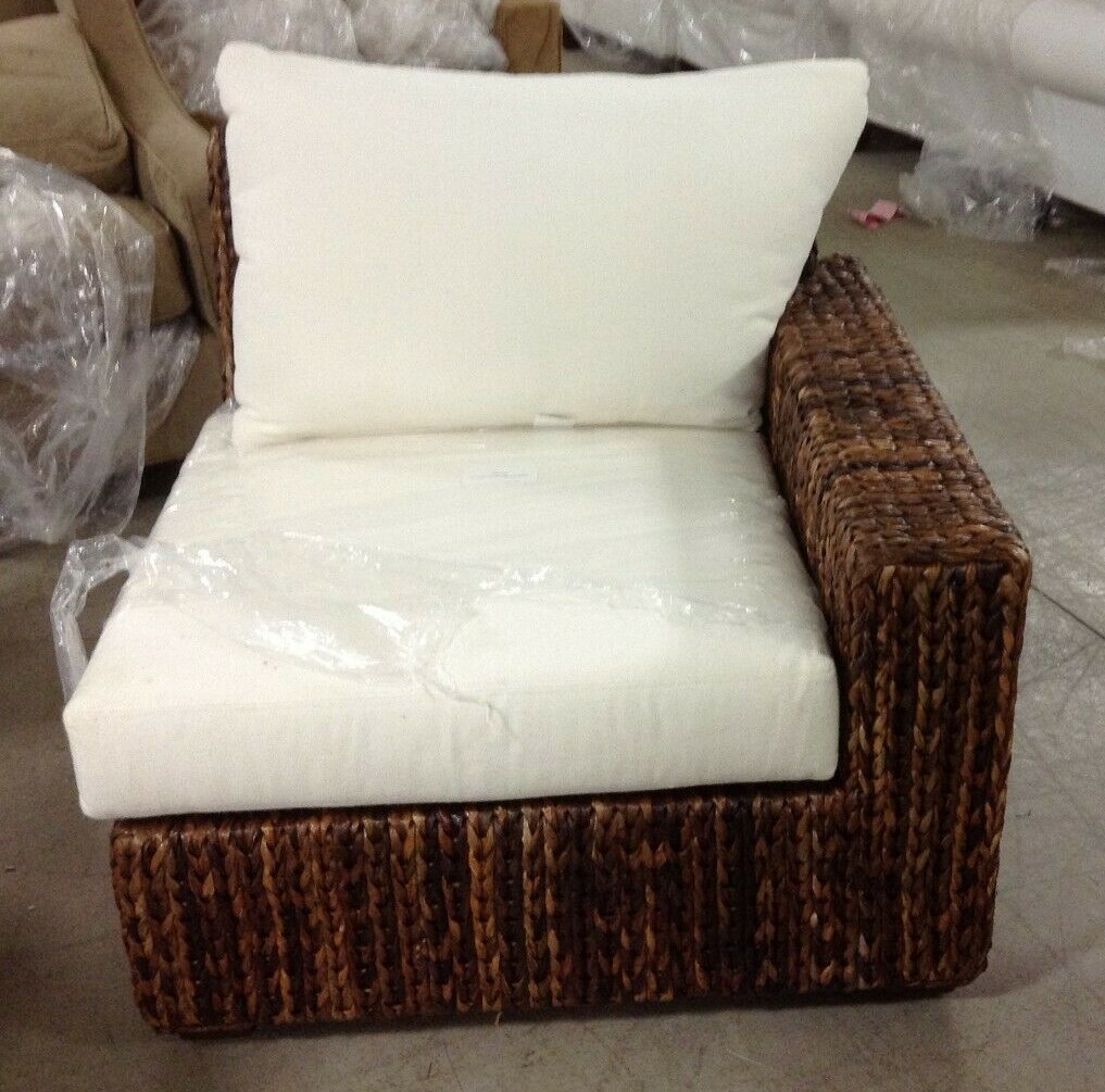 Pottery Barn Seagrass Sectional Sofa Baci Living Room
