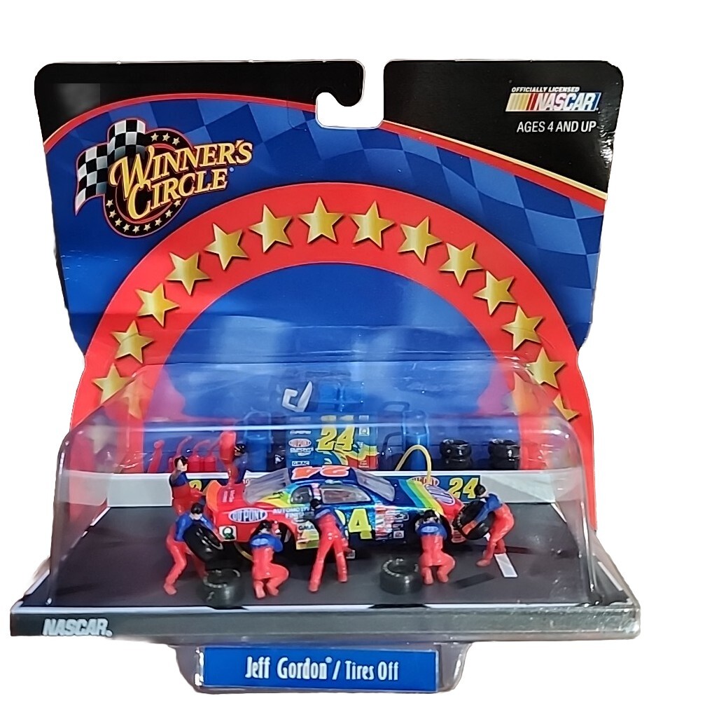 Winners Circle Dupont Jeff Gordon Tires Off DieCast Car (164 Scale