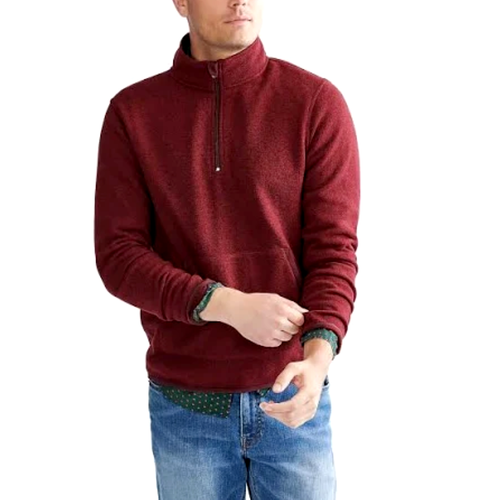 J Crew Merc. Mens XSmall Fleece Half 