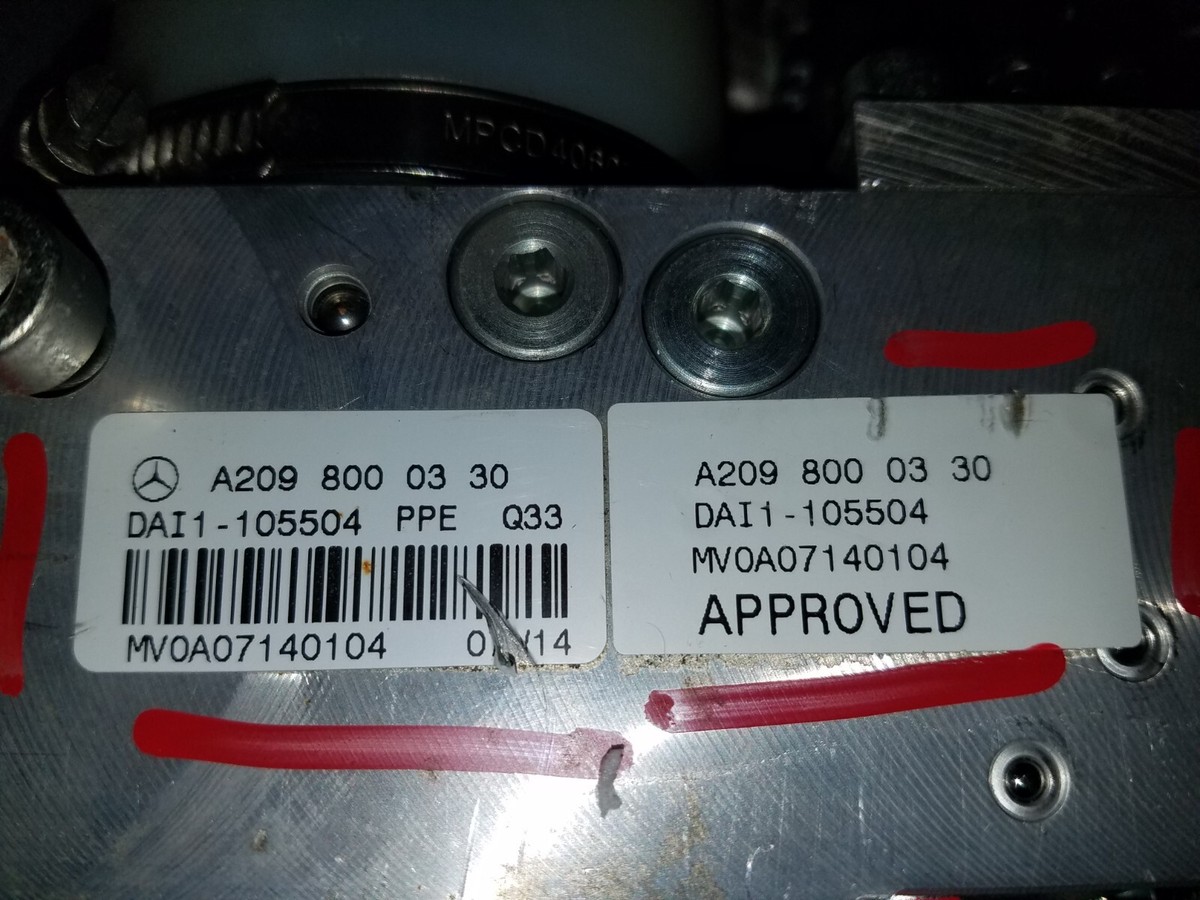 03-09 MERCEDES W209 CLK500 CLK550 CLK350 CLK55 CONVERTIBLE TOP