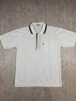 Vintage Polo Ralph Lauren Lion Logo White Collared Shirt Men's