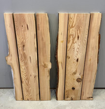 6x Planed Solid Douglas Fir Boards Decorative Shelves Sign Skirting DIY Table