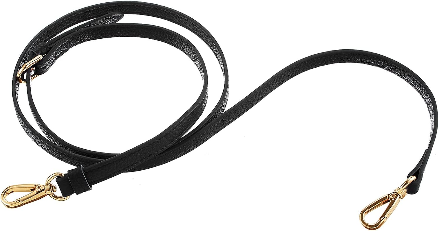 Genuine Leather Purse Strap Replacement Crossbody Adjustable Long Thin Handmade