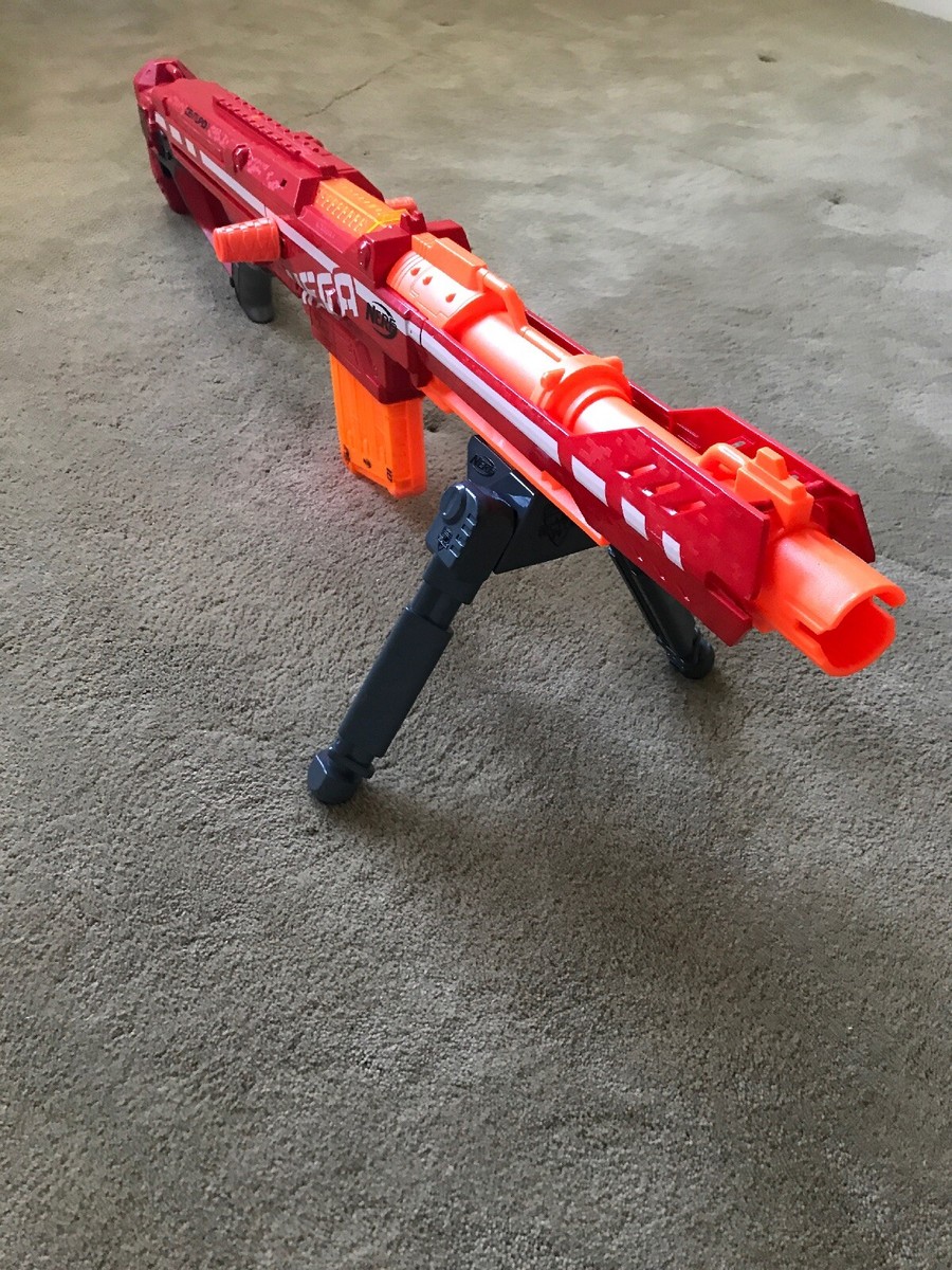 NERF Elite Centurion Blaster Toy Mega Dart Gun up top 100ft Range