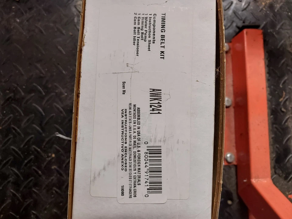 Kit de distribución y bomba de agua Airtex awk-1241 00-04 Ford Focus Mercury Cougar 2.0 Foto 2 de 3