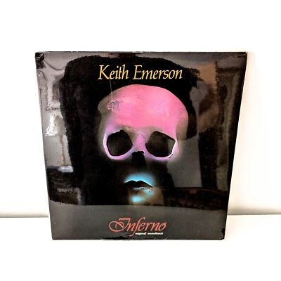 KEITH EMERSON - INFERNO OST 12'' VINYL LP RECORD ALBUM 1988 ARIOLA NEW & SEALED
