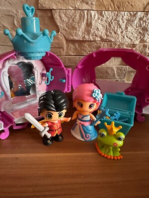 Pinypon von Famosa  Kutsche mit Prinzessin, Prinz und Frosch