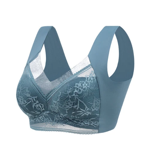 Women Posture Correcting Bra, Wireless Push-Up Ergonomic Comfort Crossover - Picture 10 of 18