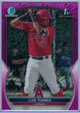 2023 Bowman Chrome & Bowman Draft Chrome Refractor color parallels