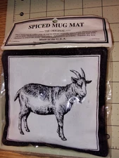 Spiced Mug Mat Harry and David Cinnamon Scented -Cloves, Allspice cotton cover