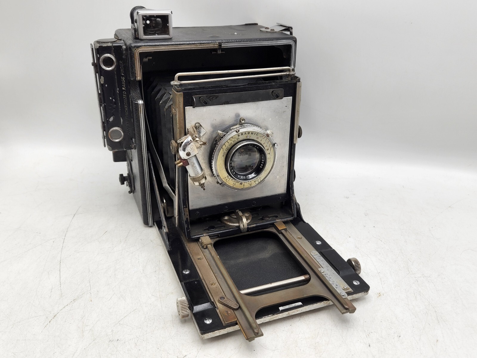 Vintage Graflex Speed Graphic 4x5 Press Large Format Camera w/ Kodak